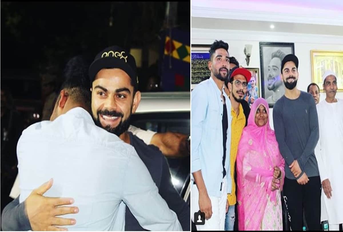 Mohammed Siraj gets emotional after posting this picture with Virat Kohli
