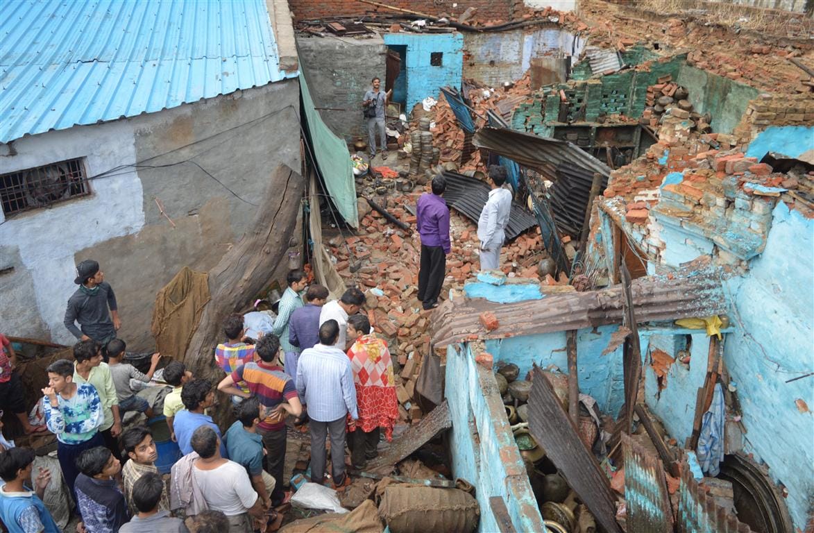 Youth killed in typhoon, many injured