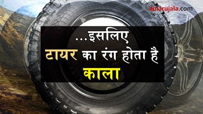 why tyres are black