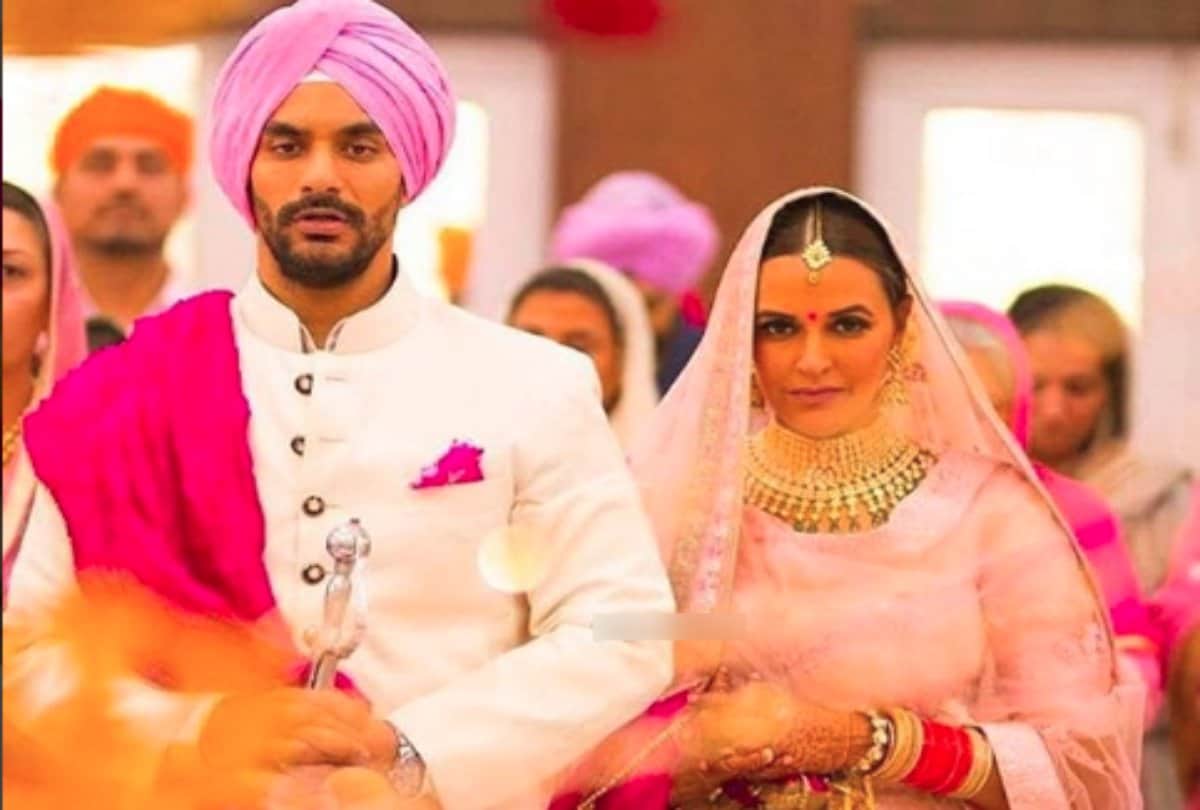 angad bedi said yuvraj is upset with me ovver my sudden wedding