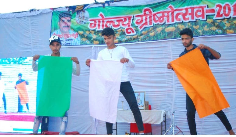 Weather disrupted during the first cultural evening of the Goluju Summer Festival