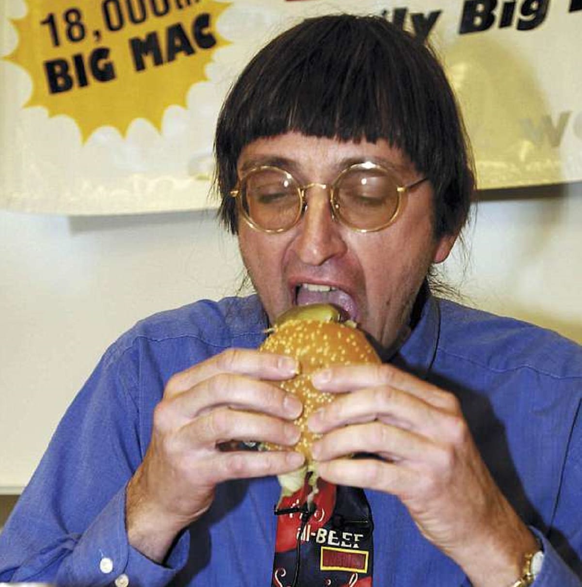 America: Wisconsin eats his thirty thousand burger is now guinness world record