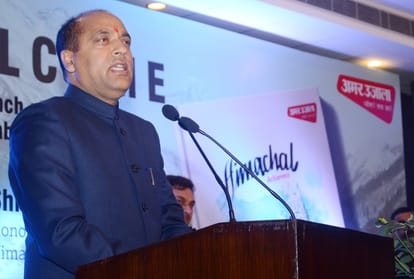 cm jairam thakur launched amar ujala himachal achievers coffee table book