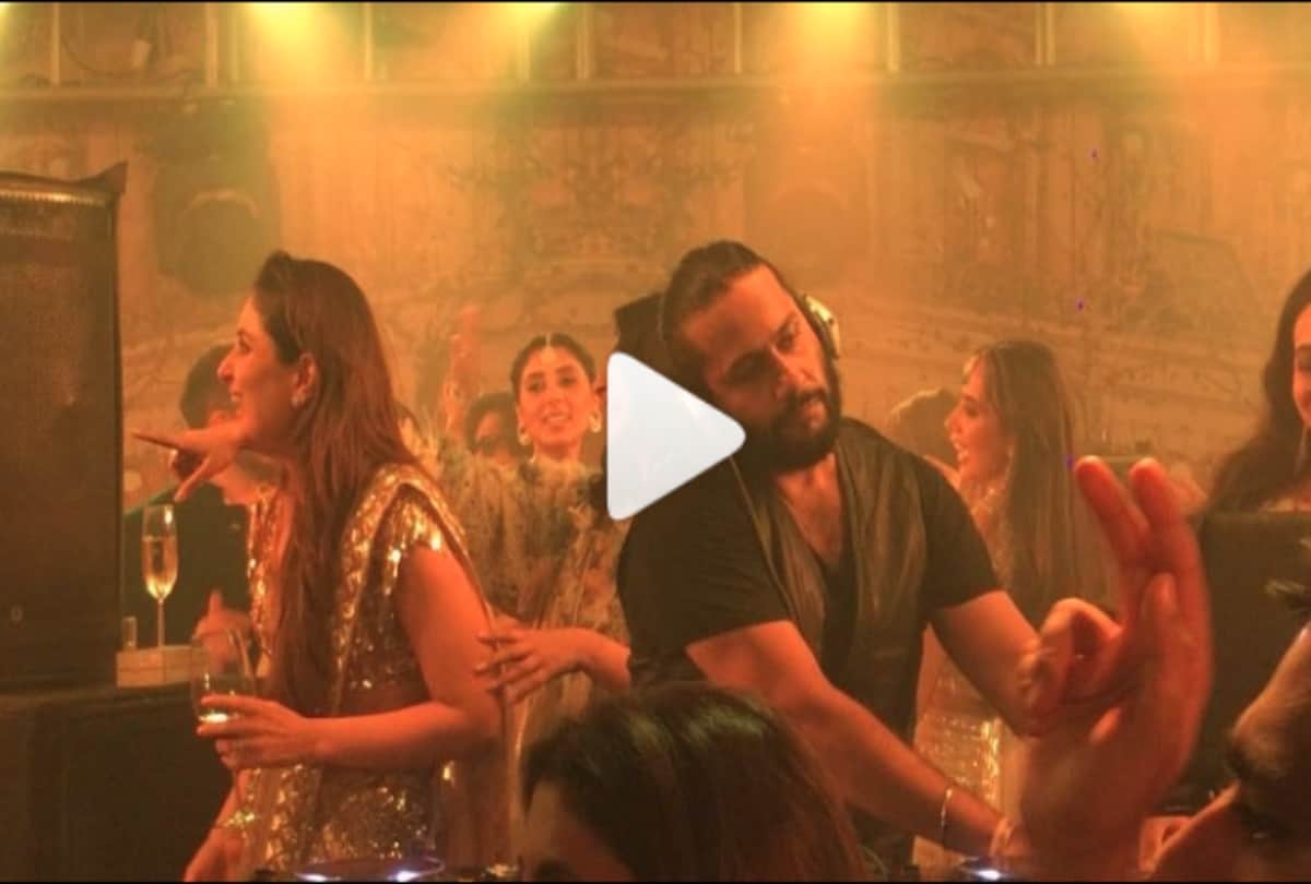 Kareena Kapoor Dance On Saif Ali Khan Song Ole Ole At Sonam Kapoor Wedding Reception