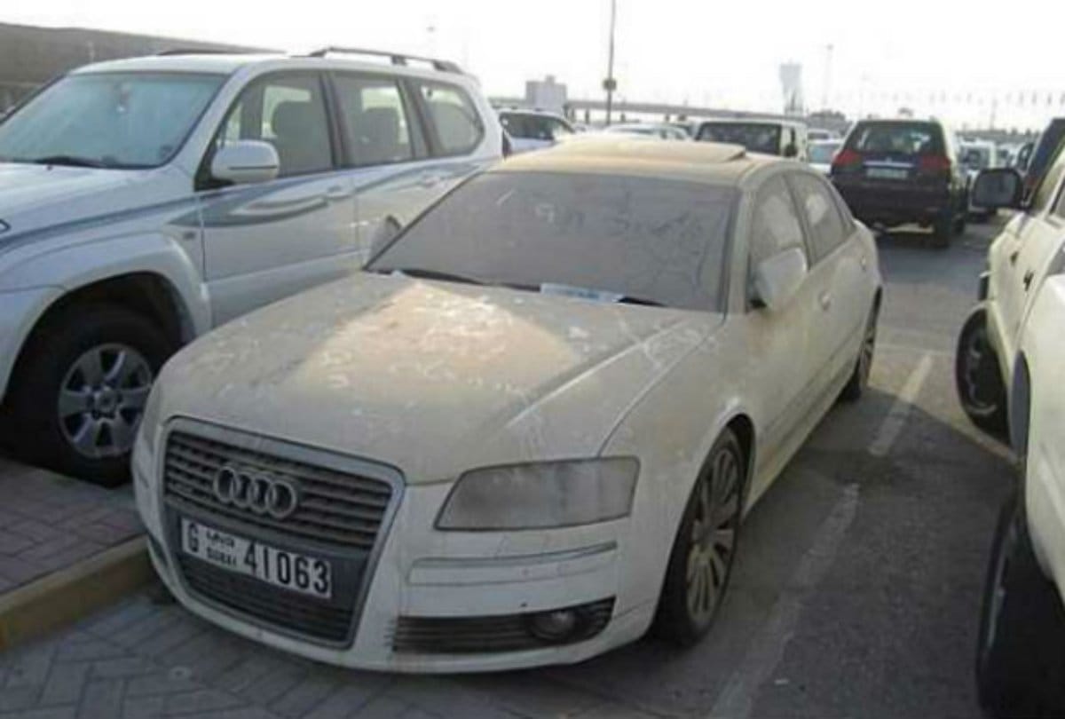 Know The true story behind Dubais abandoned lxury cars