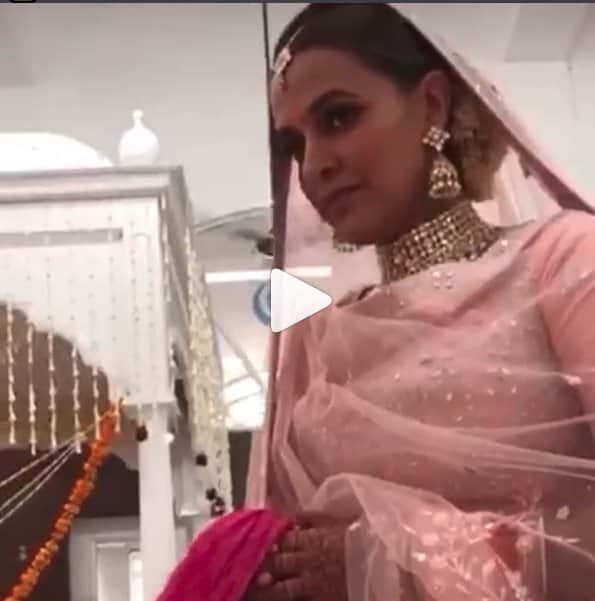 neha dhupia ties knot with angad bedi first video leak