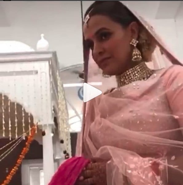 neha dhupia ties knot with angad bedi first video leak