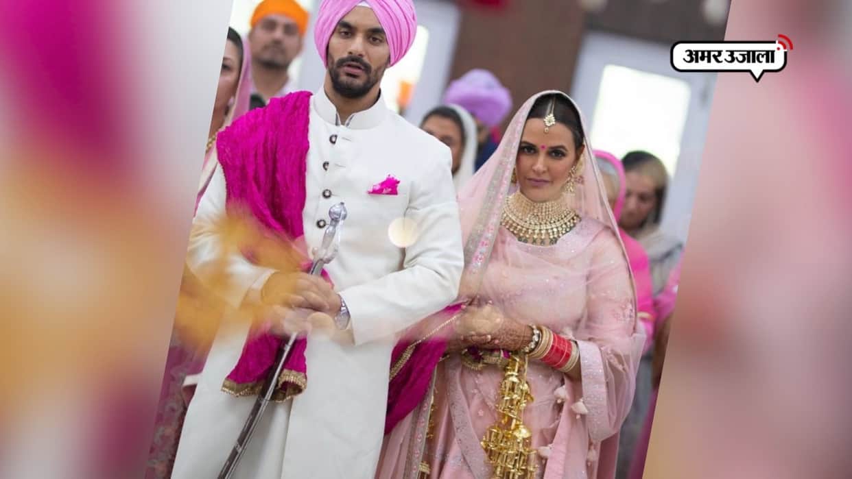 Neha Dhupia revealed karan johar played key role to get her married to Angad Bedi