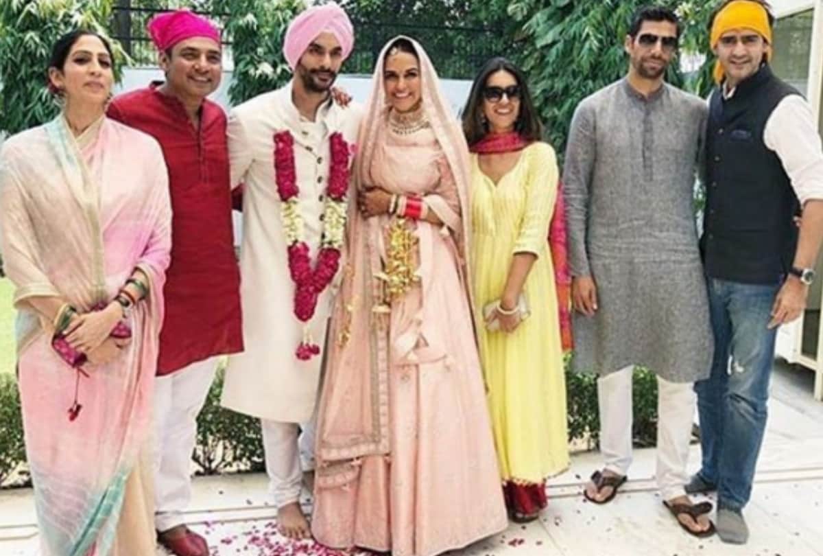 Neha Dhupia Birthday special know her Love Story With Angad Bedi