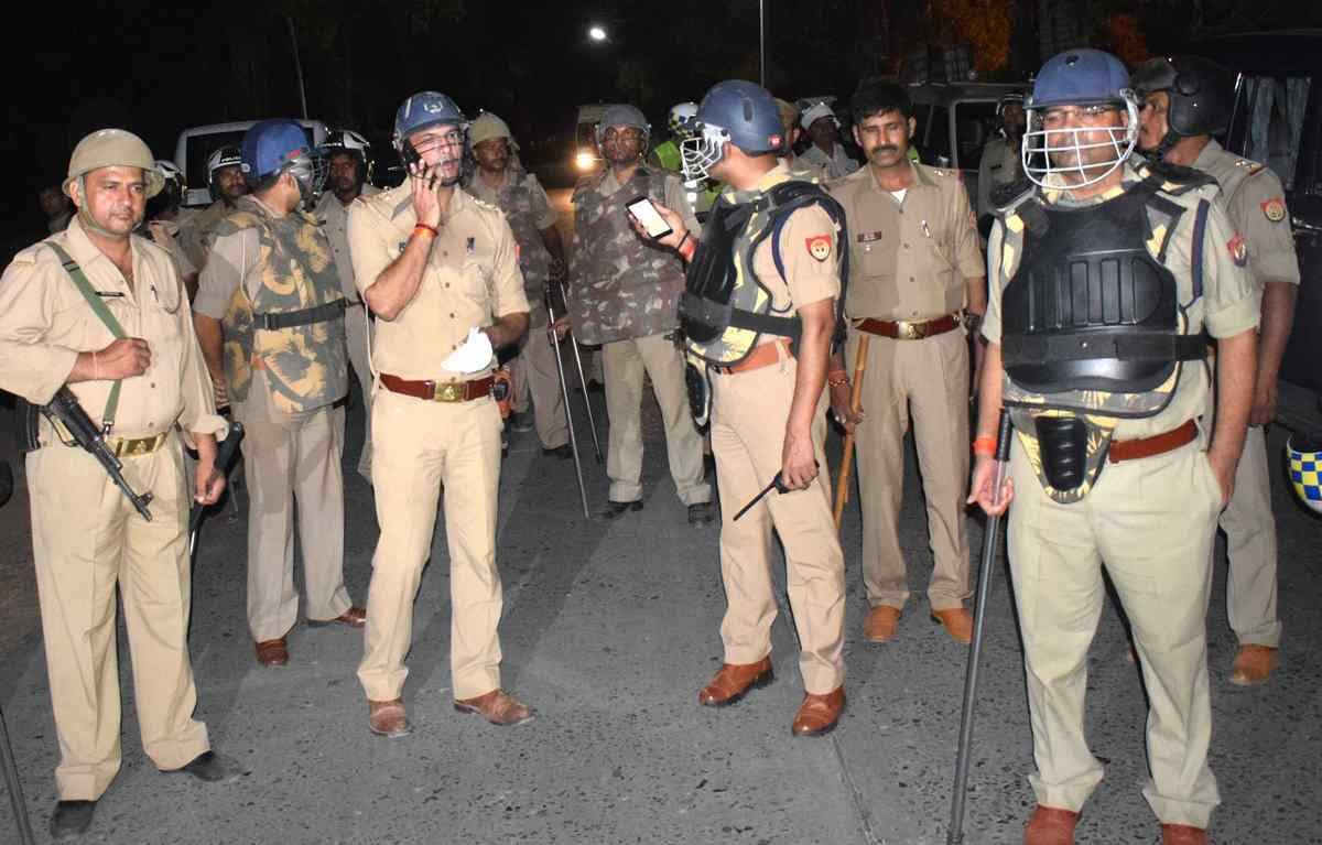 Tension in hostel in BHU and police moniter every activity of students