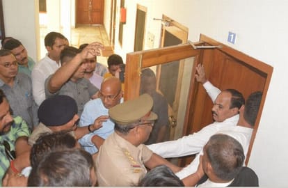 mathura ssp prabhakar chaudhary warns BJP leaders after deputy cm visit
