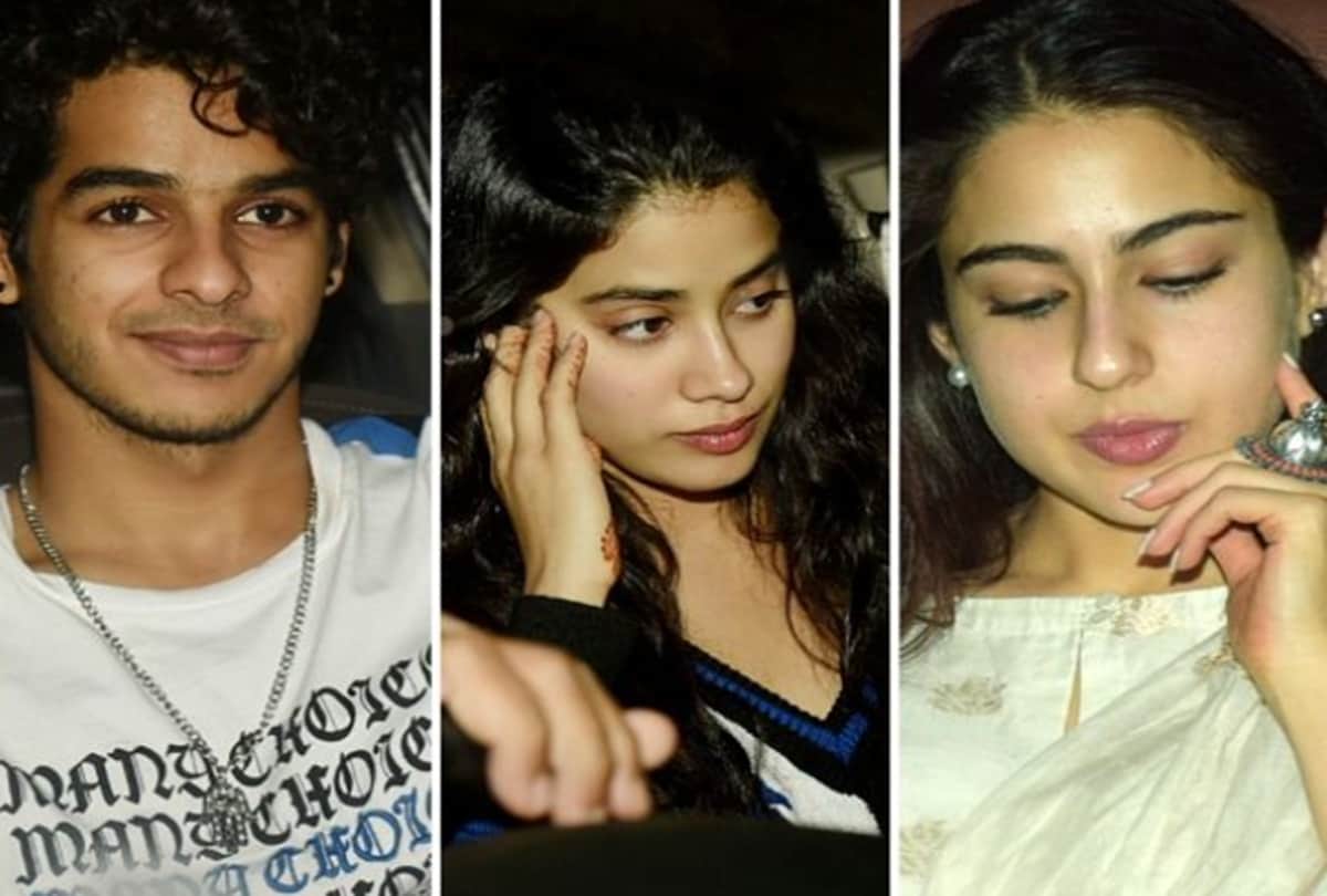 Janhvi Kapoor Sara Ali Khan and Rekha at Alia Bhatt Raazi screening
