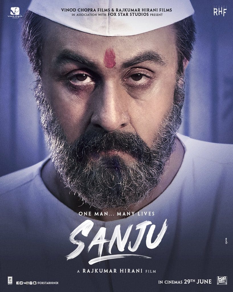 Ranbir Kapoor film Sanju new poster released, his look of 2013 Sanjay Dutt