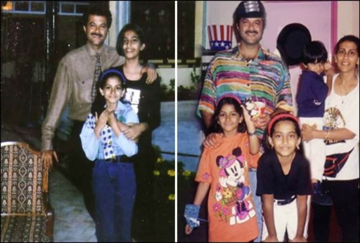 Sonam Kapoor Childhood pictures With family members and cousins are perfect throwback thursday thing