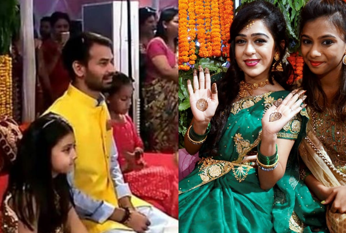 patna: Aishwarya reaches court with father to hear divorce from Tej Pratap