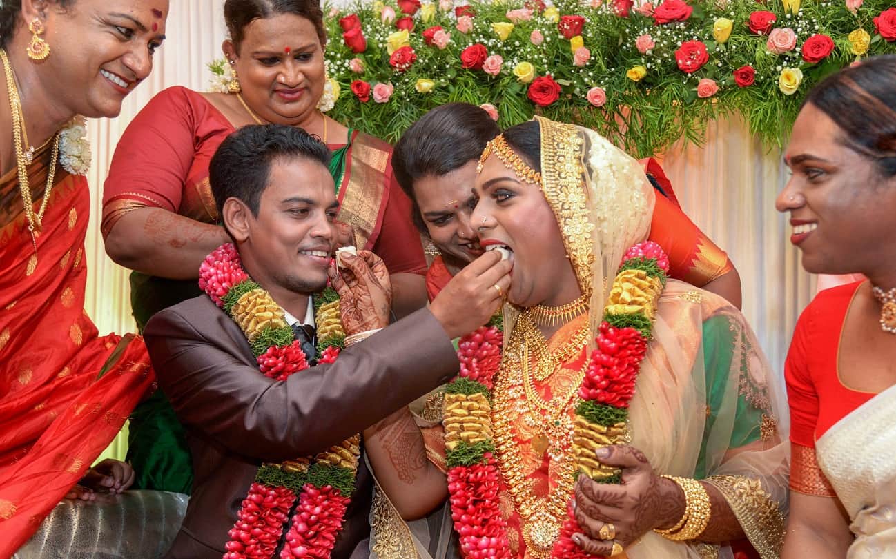Ishaan K Shaan and Surya become first transsexual couple of Kerala after getting married
