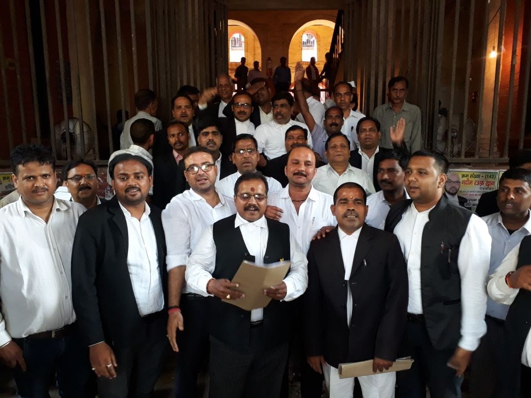 varanasi lawyers are angry after advocate murder in allahabad