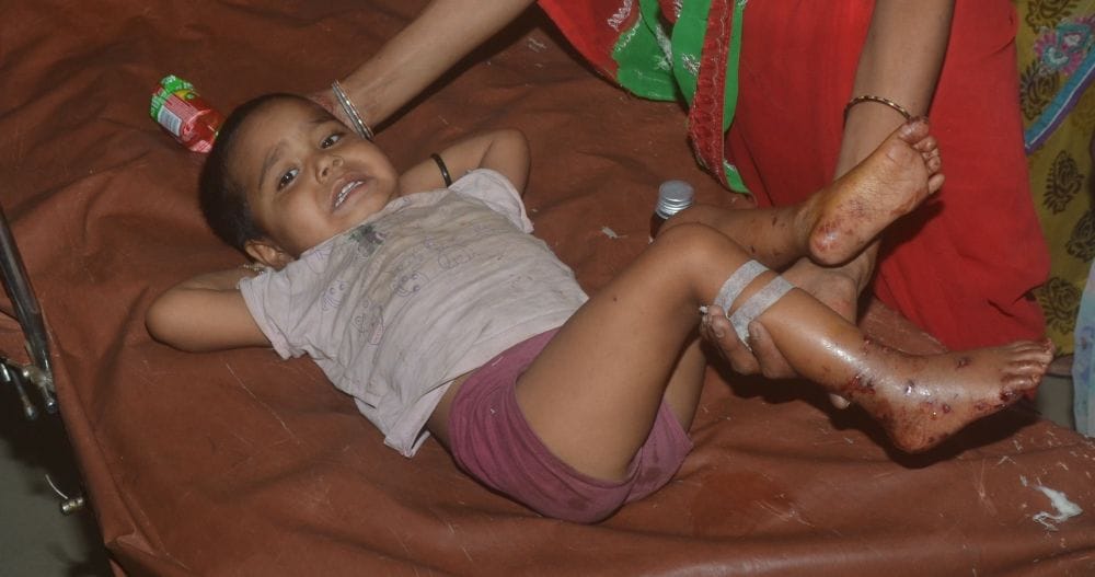 Five injured including child in firing during Panchayat