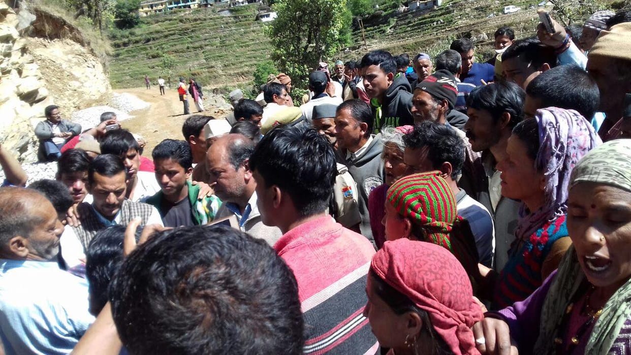 villager angry on murder at tehri