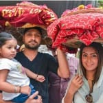 Harbhajan singh and Geeta basra visits Ajmer Shraif dargah