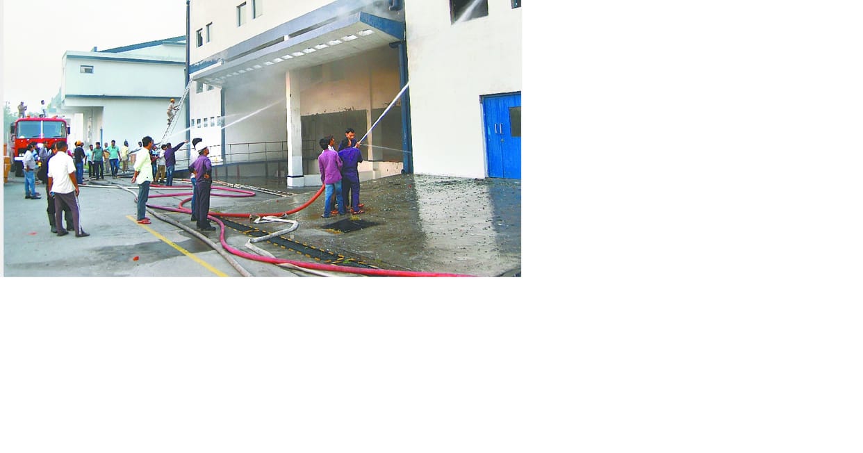 Fire in Caducal drug company, loss of crores