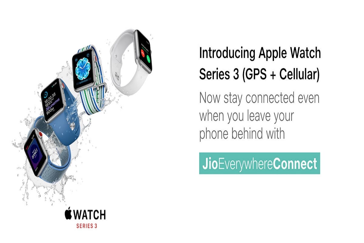 Apple Watch Series 3 Cellular sales starts in India from Airtel and Jio stores