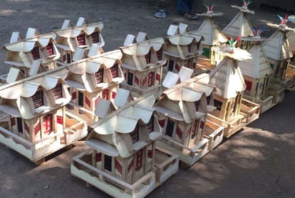 bamboo furniture of mandi is decorating prime minister's office
