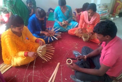 bamboo furniture of mandi is decorating prime minister's office