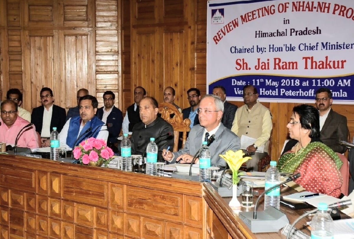 high level meeting of union road transport and national highway ministry shimla