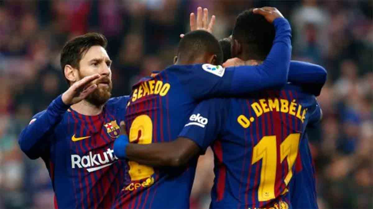 Barcelona registered 9000 goals, lionel Messi scored seven percent goals