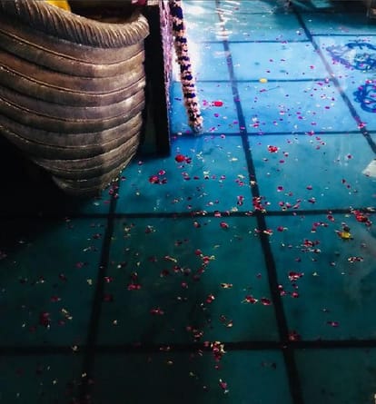 banke bihari mandir nauka vihar leela's photos goes viral 