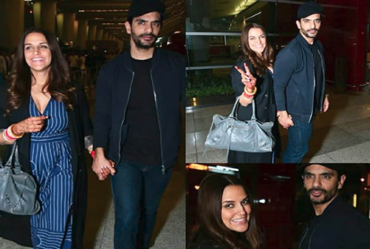 Neha Dhupia and Angad Bedi not on honeymoon 