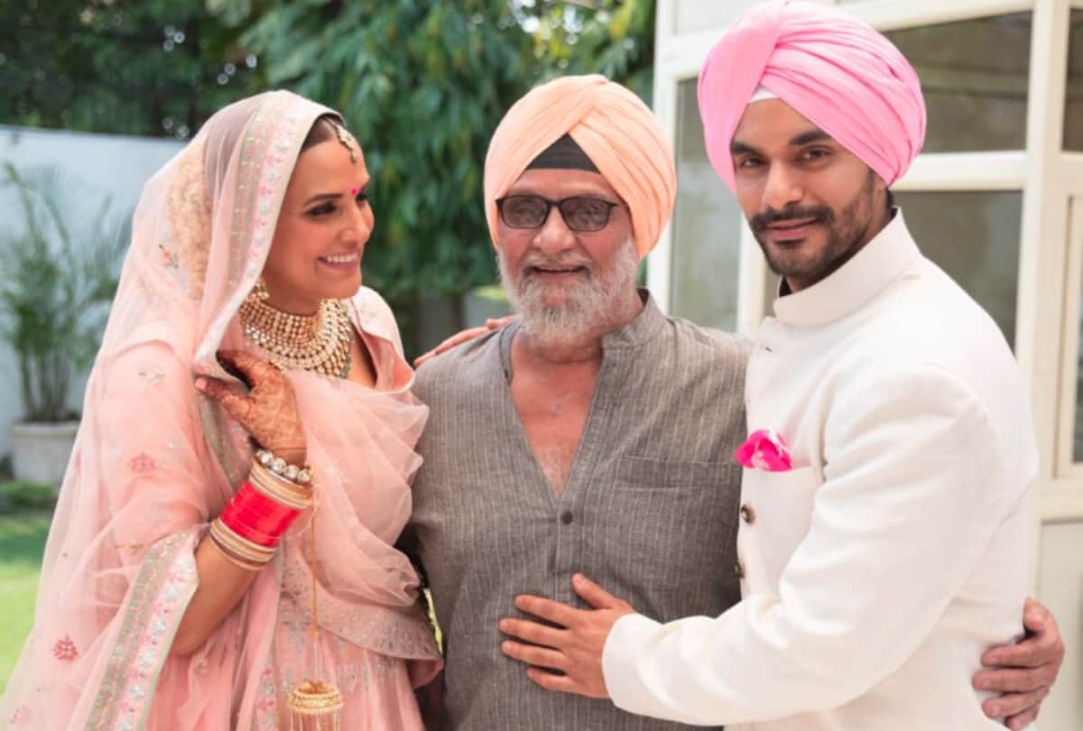 neha dhupia father revealed about his daughter marriage with angad bedi