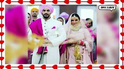 Neha Dhupia's marriage to Anand Karaj ritual