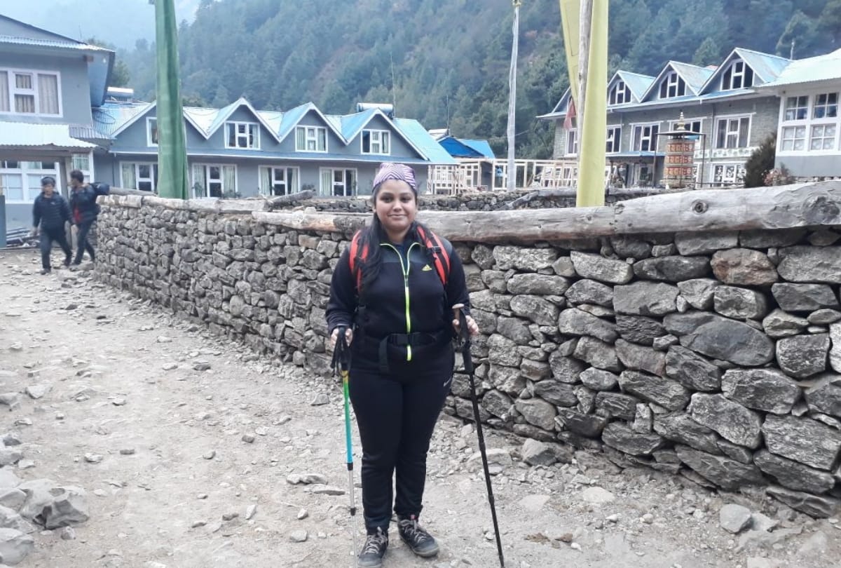 poorva dhawan of lucknow will promote  'Beti Bachao, Beti Padhao' from mount jogin