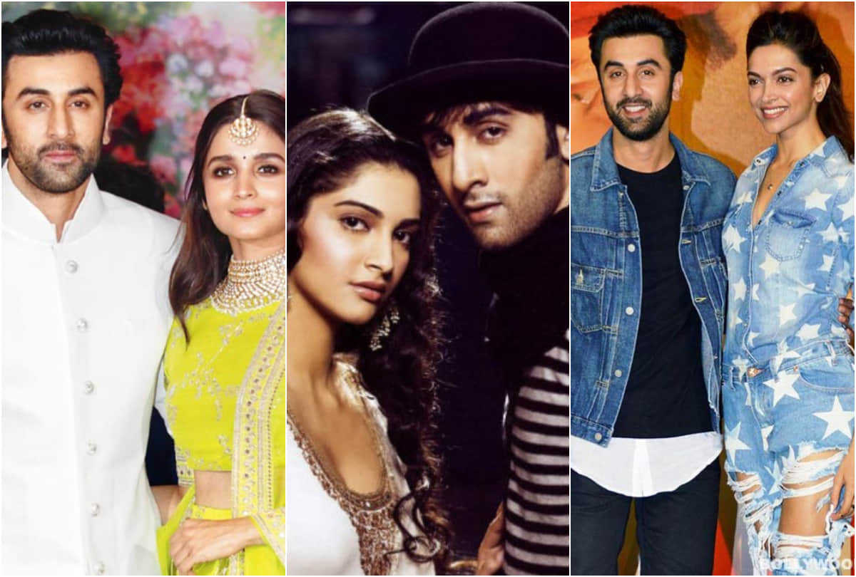 Deepika Padukone to Alia Bhatt Ranbir Kapoor name linked with these 5 Bollywood actresses