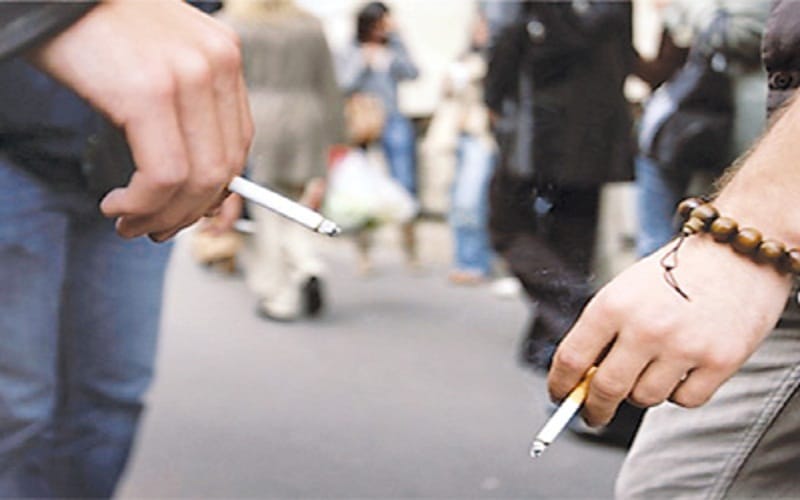 Smoking in public places is illegal