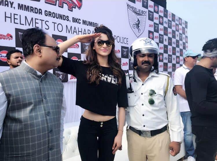 urvashi rautela black dress photos, dehradun