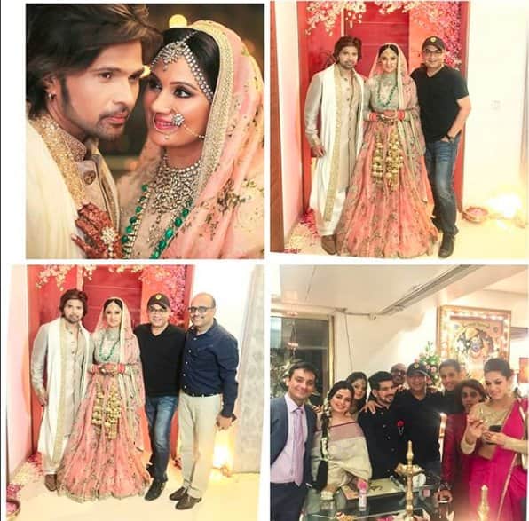 himesh reshammiya marriage pics viral on social media
