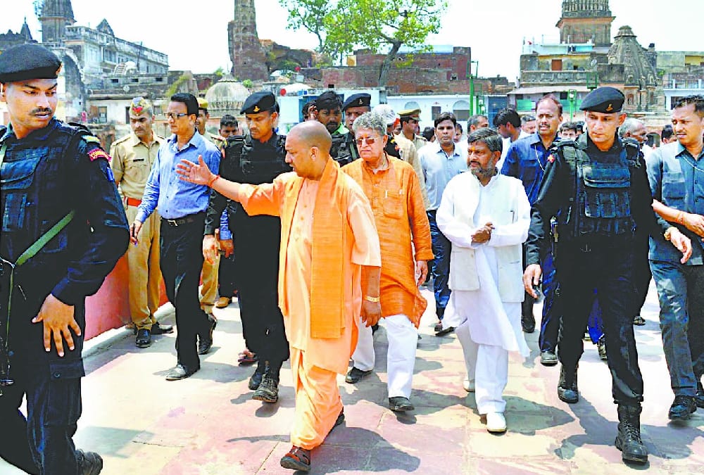 development plan for religious places of uttar pradesh to be prepared soon.