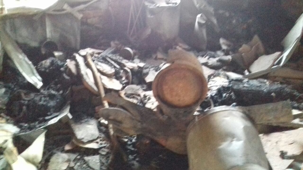 Gas cylinder blast in ballia and one woman died