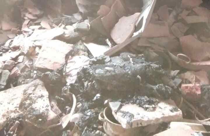 Gas cylinder blast in ballia and one woman died