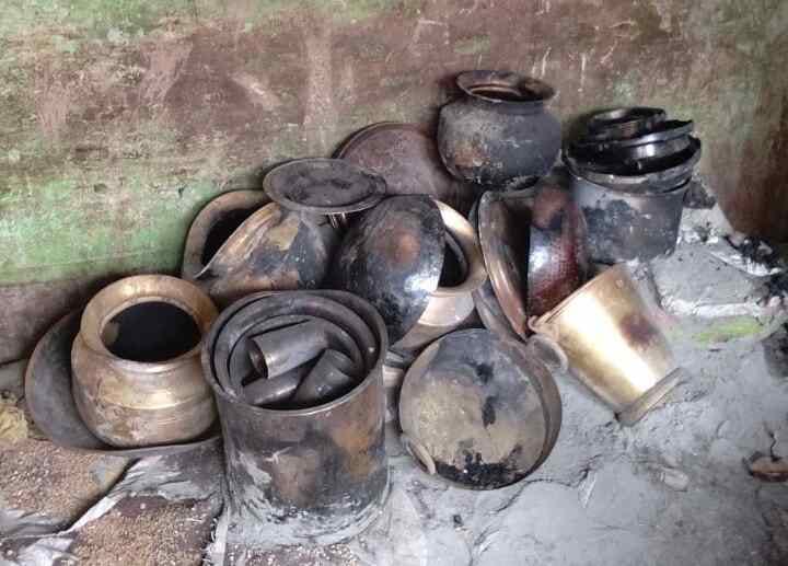 Gas cylinder blast in ballia and one woman died