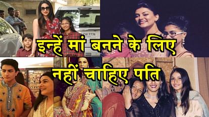 single moms in bollywood are inspirational like sushmita karishma amrita raveena and babita