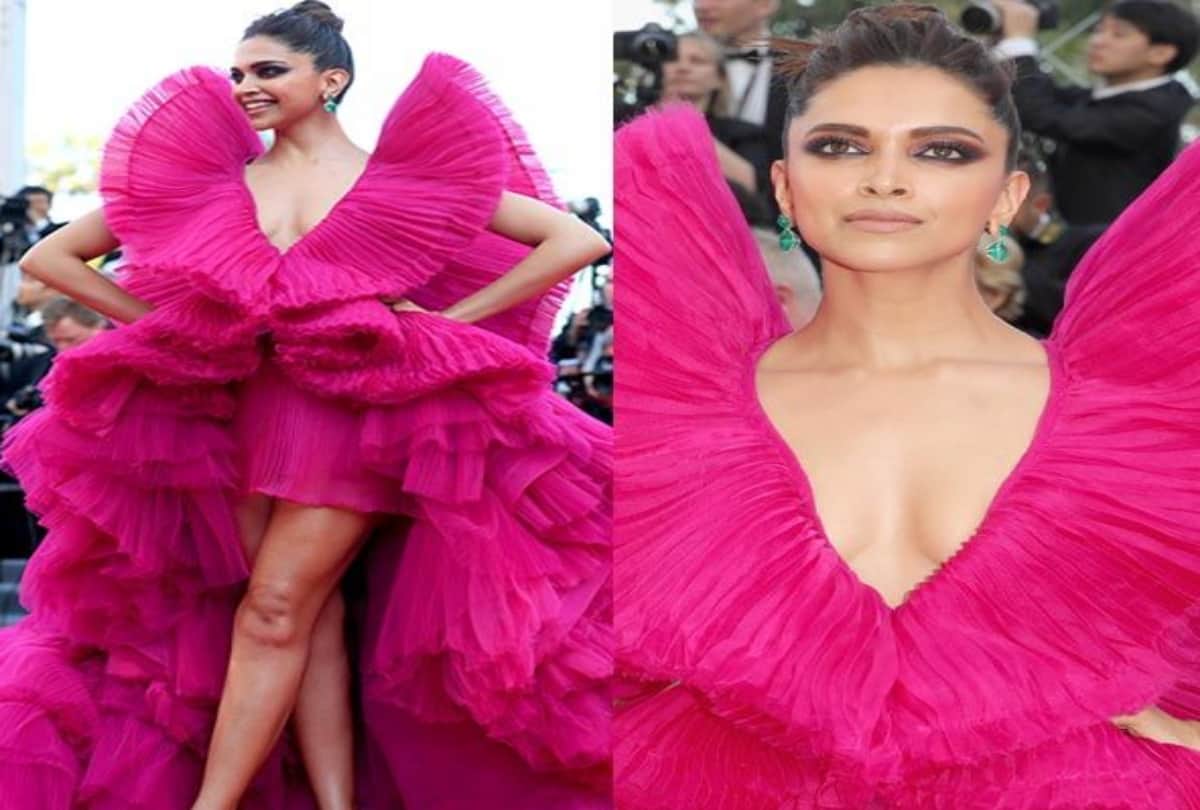 Cannes 2019: Deepika reminds Twitterati of parrot last year troller compared look with Dinosaur