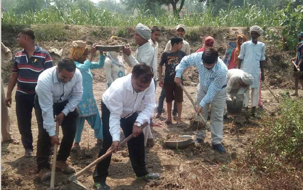 Start of restoration of ponds