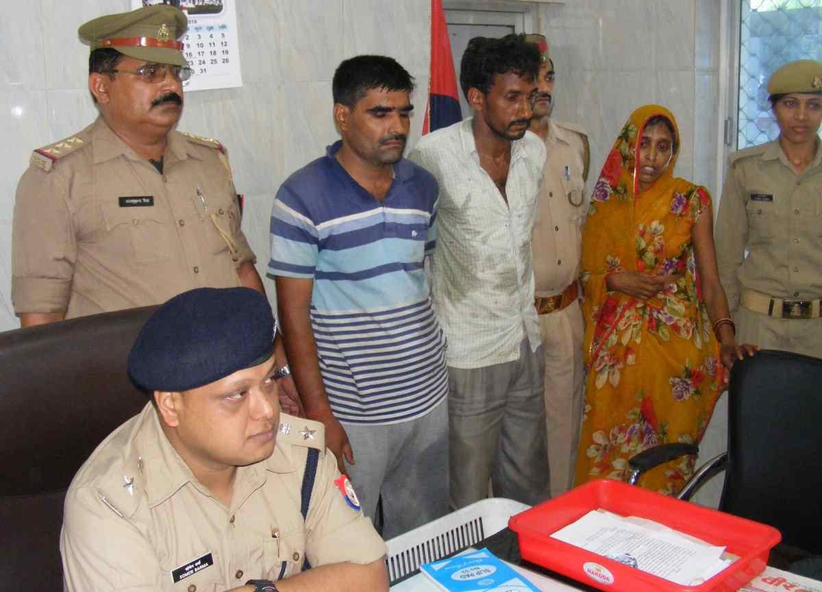 Mother murder his son with her lovers in ghazipur