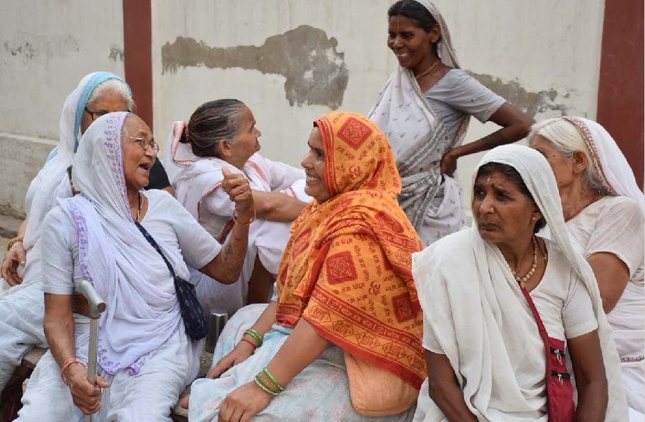 mother's day 2018 many women living at old age home