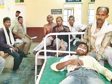 If the demand for dowry is not met, run the pole on the side