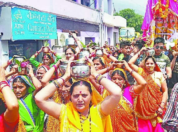 मासी में देव प्रतिमाओं के भ्रमण के साथ भूमियां देवता समारोह शुरू